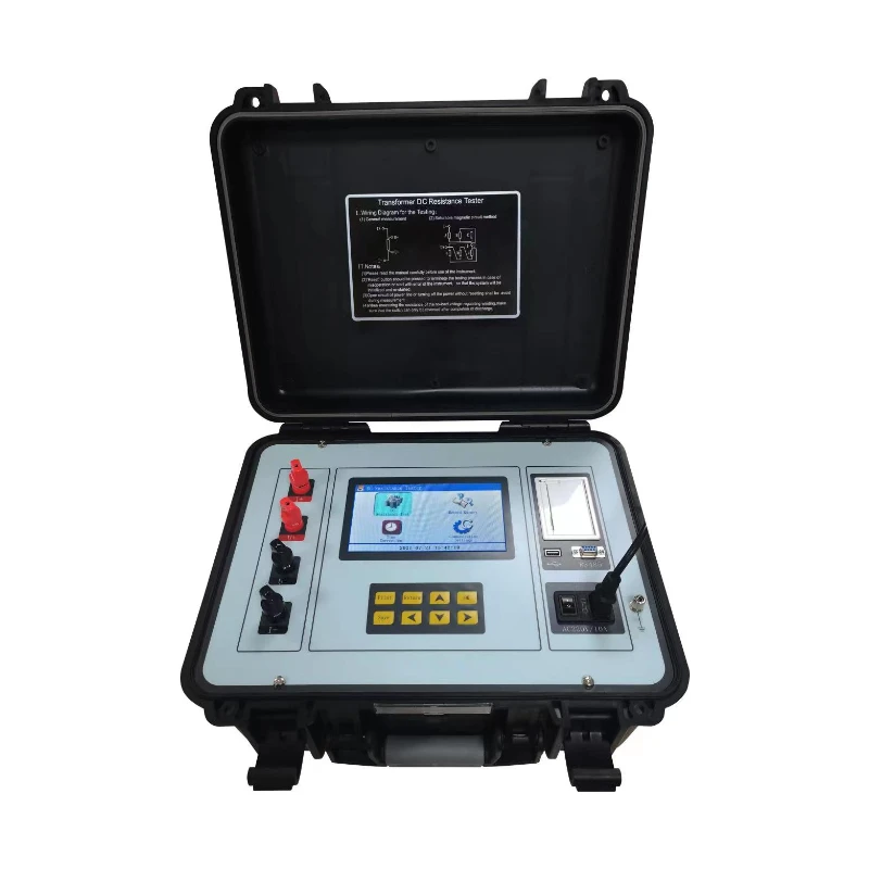 Máy kiểm tra điện trở DC 20A